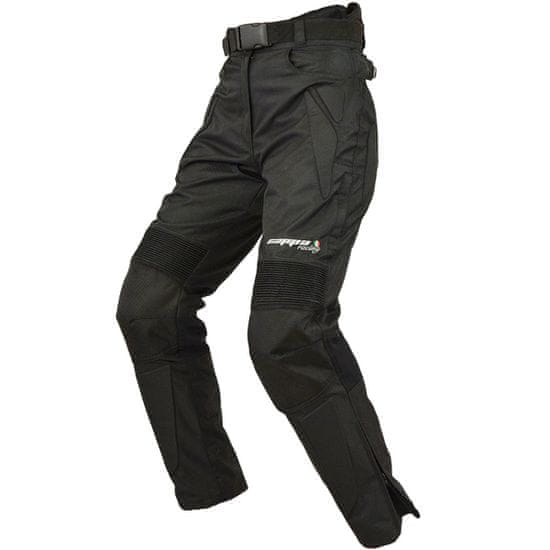 Cappa Racing Kalhoty moto pánské CORDURA textilní černé