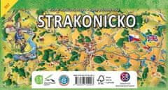 Strakonicko - Ručně malovaná mapa