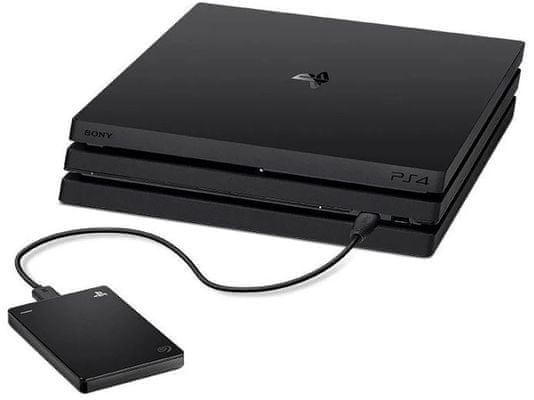 Externý pevný disk Seagate PlayStation Game Drive 2 TB (STGD2000200) HDD Plug and Play PlayStation kompatibilita