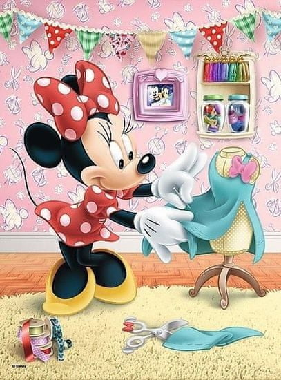 Trefl  Puzzle Minnie Mouse: V šicí dílně 20 dílků