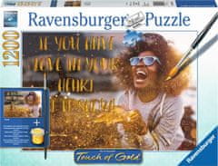 Ravensburger RAVENSBURGER Puzzle Touch of Gold Ukaž lásku 1200 dílků