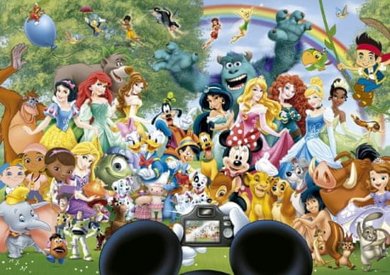 Educa  Puzzle Úžasný svět Disney II 1000 dílků