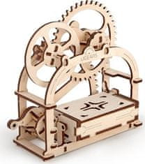 UGEARS UGEARS 3D puzzle Mechanická krabička 61 dílků