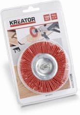 Kreator KRT150112 - Brusný nylonový kartáč 100mm