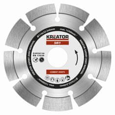 Kreator KRT087100 - Diamantový kotouč brusný 115mm EXPERT 6mm SEGMENT