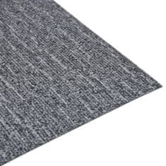 Vidaxl Samolepicí podlahové desky 5,11 m2 PVC šedé