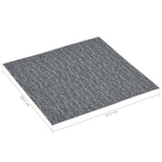 Petromila Samolepicí podlahové desky 5,11 m² PVC šedé