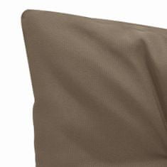 Greatstore Podušky pro závěsné houpací křeslo 2 ks taupe 50 cm textil