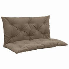 Greatstore Poduška pro závěsné houpací křeslo taupe 100 cm textil