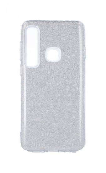 FORCELL Kryt Samsung A9 silikon glitter stříbrný 38721