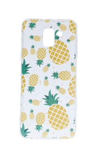 FORCELL Pouzdro Samsung J6 silikon Summer Pineapple 31992