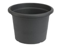 Plastkon Květník CAMPANULA plastový antracitový d50 x 37 cm