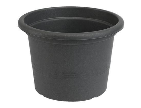 Plastkon Květník CAMPANULA plastový antracitový d17x12cm