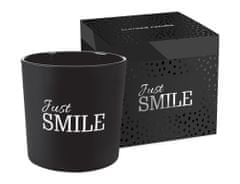 Ceramicus Svíčka ve skle JUST SMILE vonná 300 g