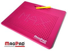 MagPad Magnetická kreslící tabulka Magpad Big 714 kuliček - Růžová