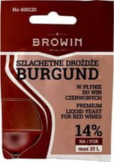 Browin Vinné kvasinky tekuté BURGUND 20ml - 14 %