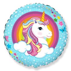 Fóliový balónek Jednorožec - Unicorn - 45 cm