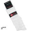 dámské bavlněné zdravotní bílé ponožky 12711 5-pack, 35-38