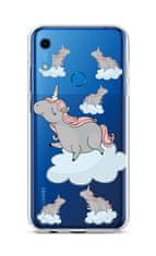 TopQ Kryt Huawei Y6s silikon Grey Unicorns 47549