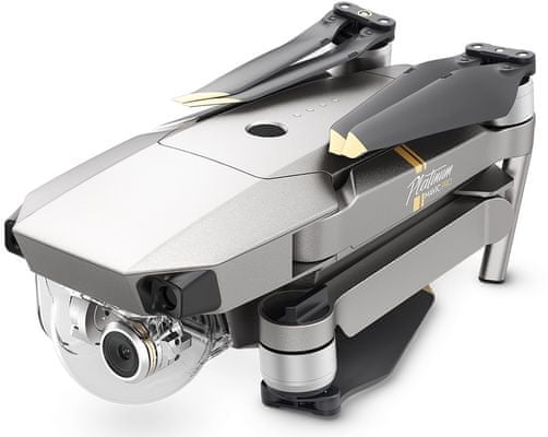 Dron DJI Mavic Pro Platinum, rychlé létání, dlouhá výdrž, pomalý režim, detekce překážek