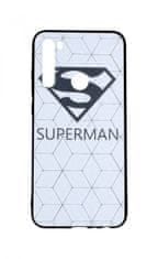 TopQ Kryt Xiaomi Redmi Note 8 3D silikon Bílý Superman 46287