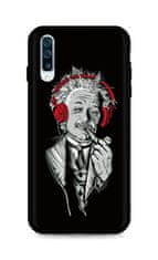 TopQ Kryt DARK Samsung A50 silikon Albert Einstein 45914