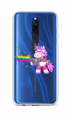 TopQ Kryt Xiaomi Redmi 8 silikon Rainbow Gun 48218