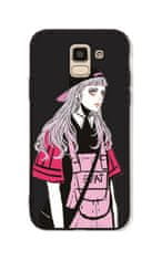 TopQ Kryt GLASS Samsung J6 Street Girl 38354