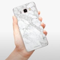 iSaprio Silikonové pouzdro - SilverMarble 14 pro Samsung Galaxy J5 (2016)