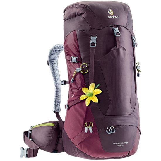 Deuter Futura PRO SL batoh aubergine-maron 34 l