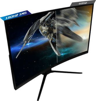 herní monitor MSI Optix MAG322CR (Optix MAG322CR) odstranění lagů široká úhlopříčka 4K