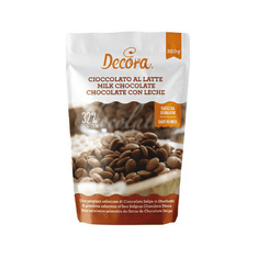 Decora Mléčná čokoláda disky 250g 32% 