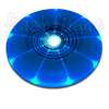 Svítící frisbee Flashflight - modrá