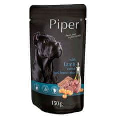 Piper ADULT 150g kapsička pro dospělé psy jehně, mrkev a hnědá rýže