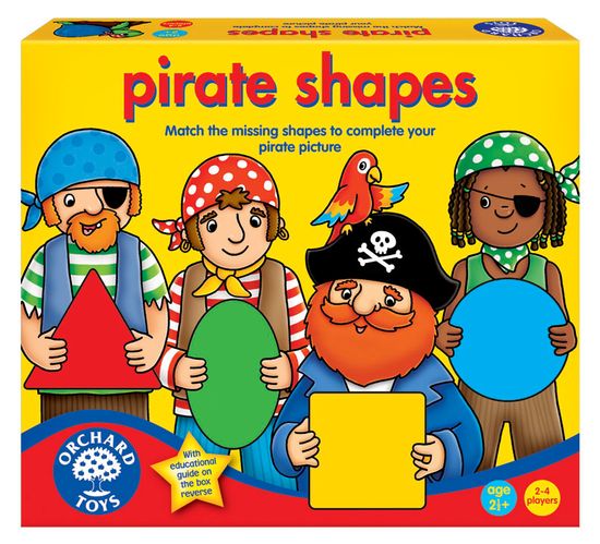 Orchard Toys Učte se tvary s piráty