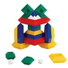 Kebo Toys Wedge it skládací pyramida základní barvy 15 dílků