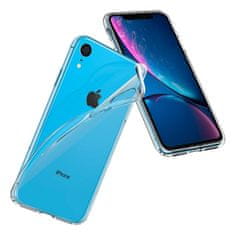 Spigen Liquid Crystal gumené pouzdro na iPhone XR, průsvitné