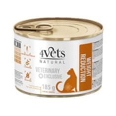 4VETS NATURAL VETERINARY EXCLUSIVE WEIGHT REDUCTION 185g pro kočky na redukci hmotnosti