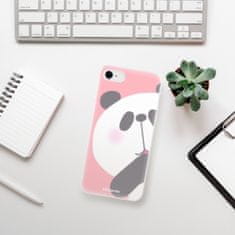 iSaprio Silikonové pouzdro - Panda 01 pro Apple iPhone SE 2020