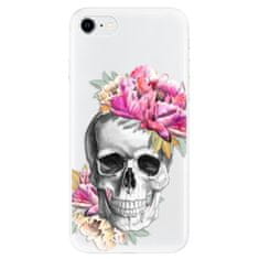 iSaprio Silikonové pouzdro - Pretty Skull pro Apple iPhone SE 2020