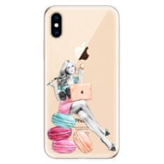 iSaprio Silikonové pouzdro - Girl Boss pro Apple iPhone XS