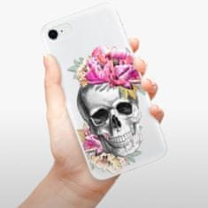 iSaprio Silikonové pouzdro - Pretty Skull pro Apple iPhone SE 2020