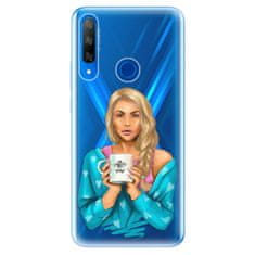 iSaprio Silikonové pouzdro - Coffe Now - Blond pro Honor 9X