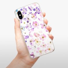 iSaprio Silikonové pouzdro - Wildflowers pro Apple iPhone XS