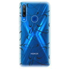 iSaprio Silikonové pouzdro - Fancy - black pro Honor 9X