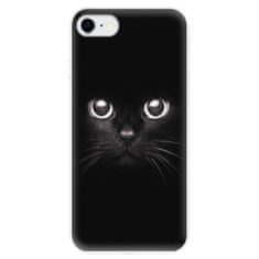 iSaprio Silikonové pouzdro - Black Cat pro Apple iPhone SE 2020