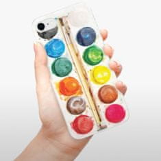 iSaprio Silikonové pouzdro - Watercolors pro Apple iPhone SE 2020