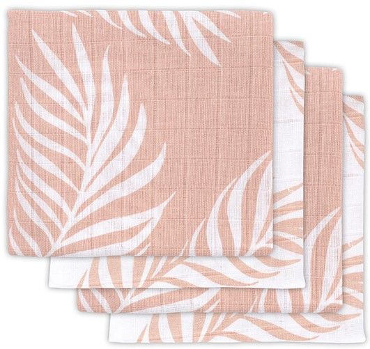 Jollein Plena 70×70cm (4ks) Nature pale pink