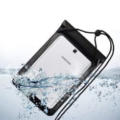 MG univerzální vodotěsné pouzdro na tablet 8", černé