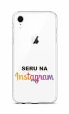 TopQ Kryt iPhone XR silikon Instagram 48520